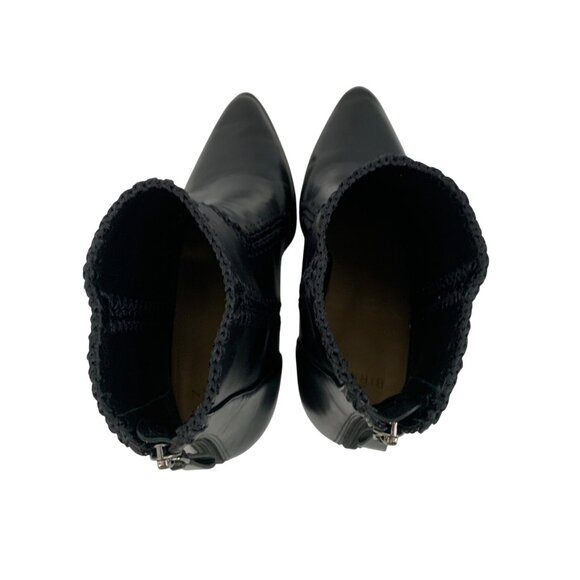 Alexandre Birman Benta Pieced Bootie Black Leather Ankle Sz 6.5/7 US 37 EU $750 - Picture 9 of 16